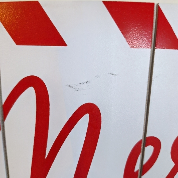 Candy Cane Lane brand"Letters to Santa" letter holder wall art. - Picture 5 of 8